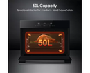Hisense Hi6 BlackLine AirFry Compact Electric Oven with Microwave | Jet Black - BIM45342ADBGUK Redmond Electric Gorey