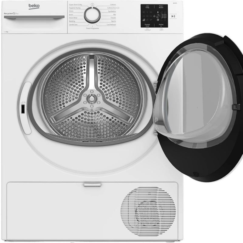 Beko 8kg Heat Pump Tumble Dryer A+ Rated | White - BM3T3822NW Redmond Electric Gorey