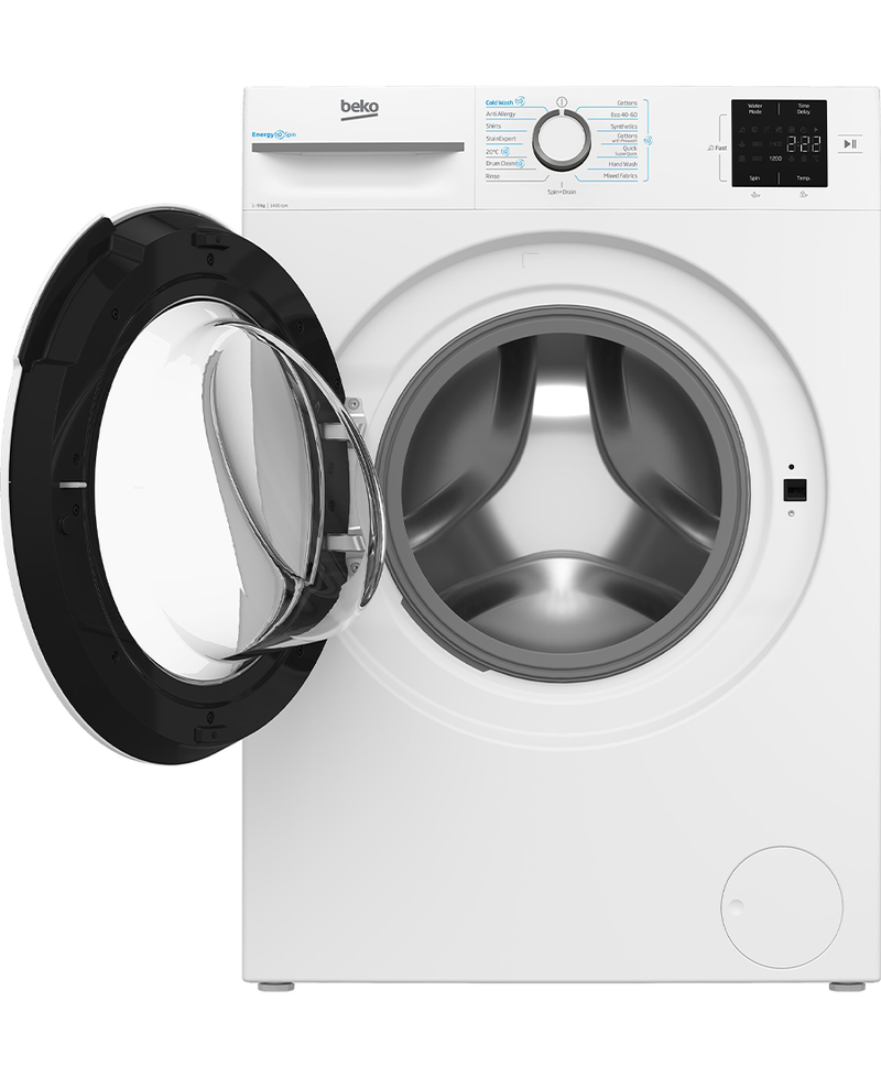 Beko 9kg 1400rpm Washing Machine A Rated with EnergySpin | White BM3WT3941W Redmond Electric Gorey