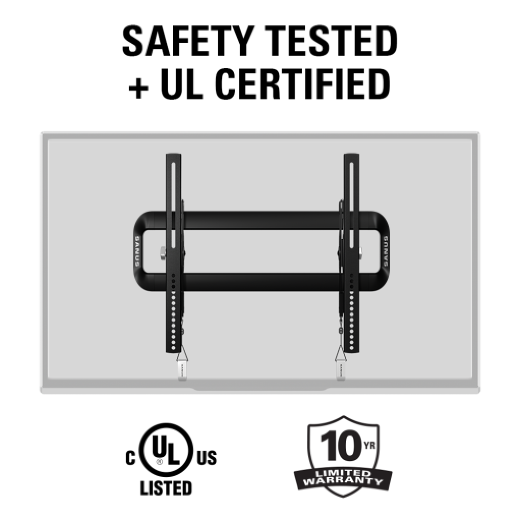 37”–55” Tilting TV Wall Mount