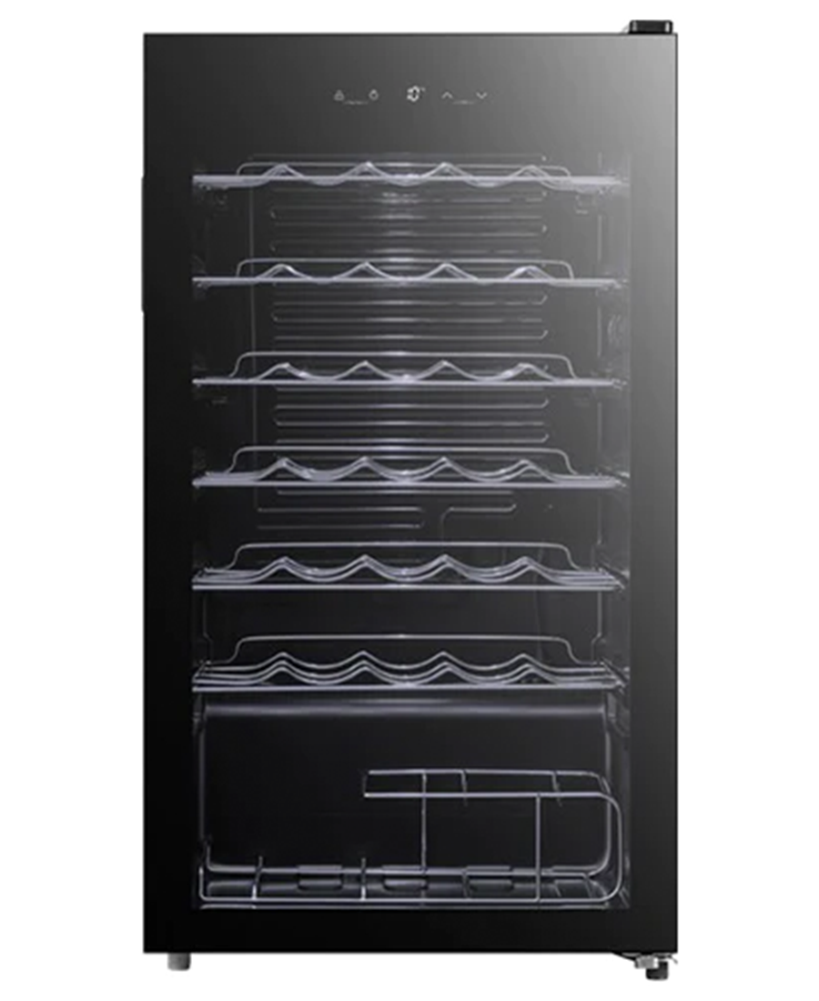 Freestanding 34 Bottle Wine Cooler| 85 cm (H) | Black