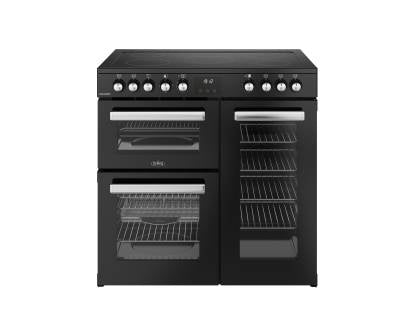 Cookcentre 90cm Electric Range Cooker Black