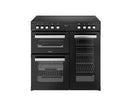 Cookcentre 90cm Electric Range Cooker Black