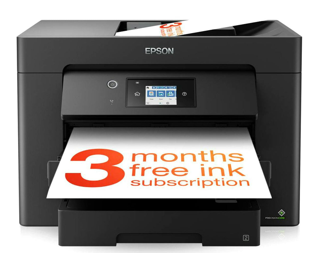 Epson WorkForce WF-7830DTWF Multifunction Inkjet Printer | Black - C11CH68401 Redmond Electric Gorey