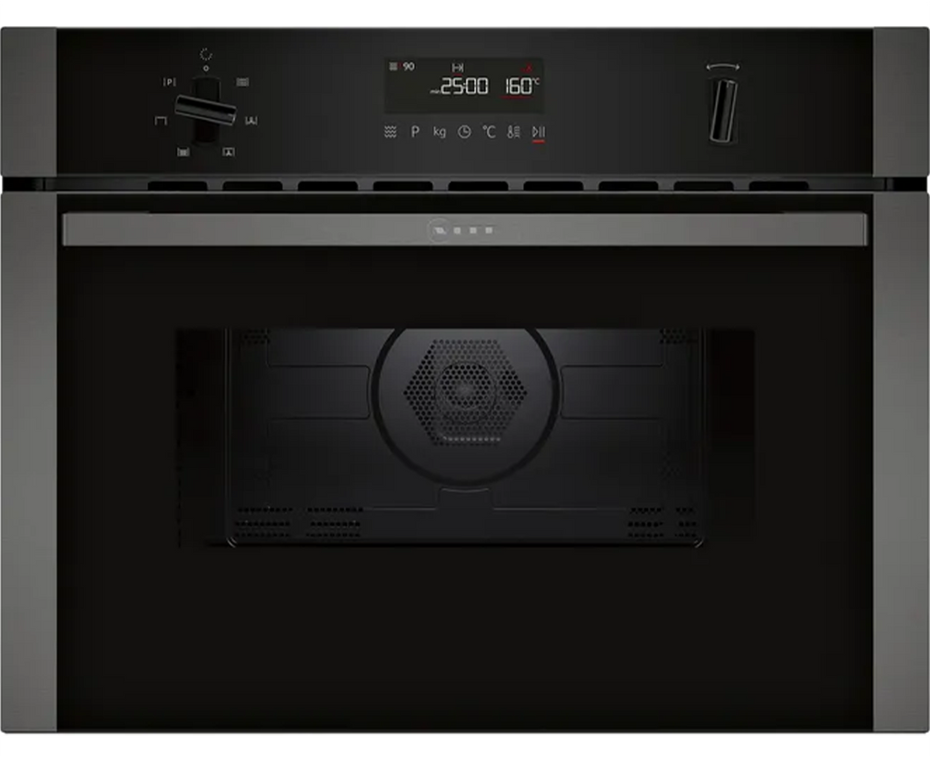 Neff Neff N50 Built-In Microwave Oven with HotAir | Graphite-Grey ...