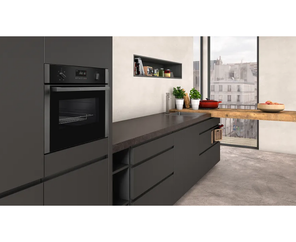 Neff Neff N50 Built-In Microwave Oven with HotAir | Graphite-Grey ...