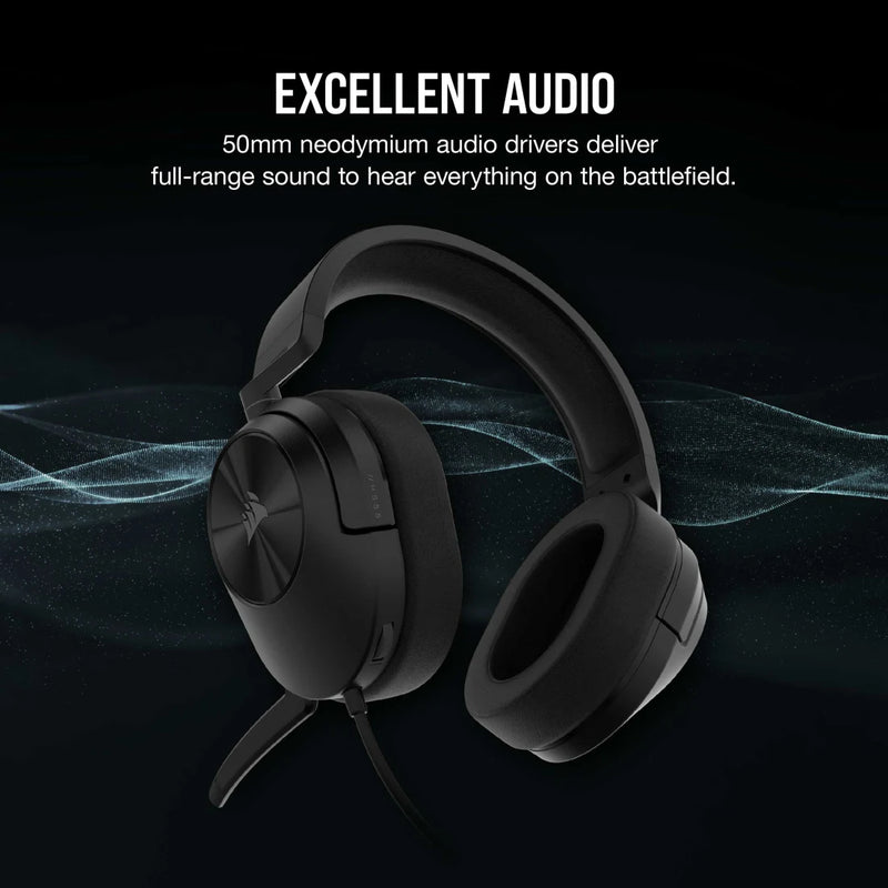 HS55 Stereo Carbon Headset | 106-CA-9011260-EU