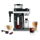 Prestige 2-in-1 Filter Coffee and Pod Capsule Machine Black / Silver