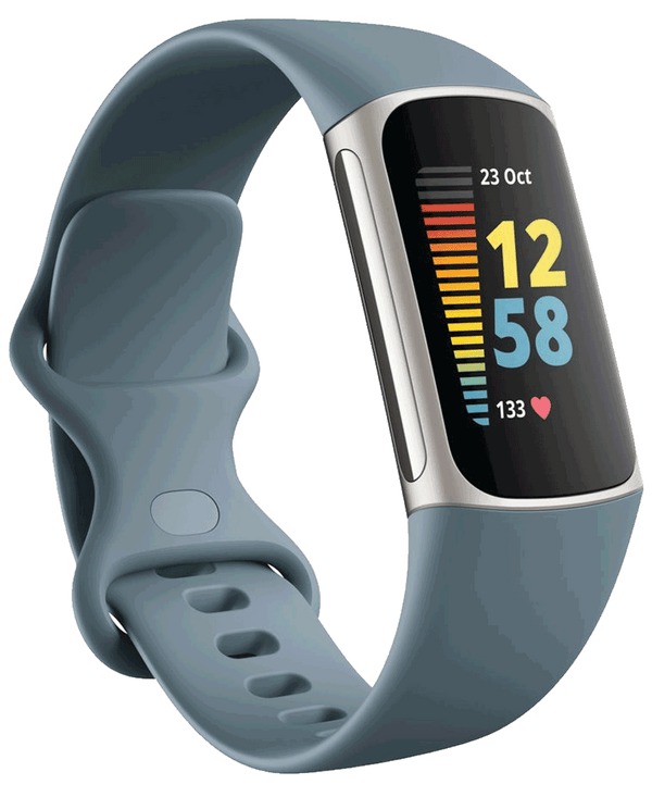 Fitbit Charge 5 | Steel Blue & Platinum