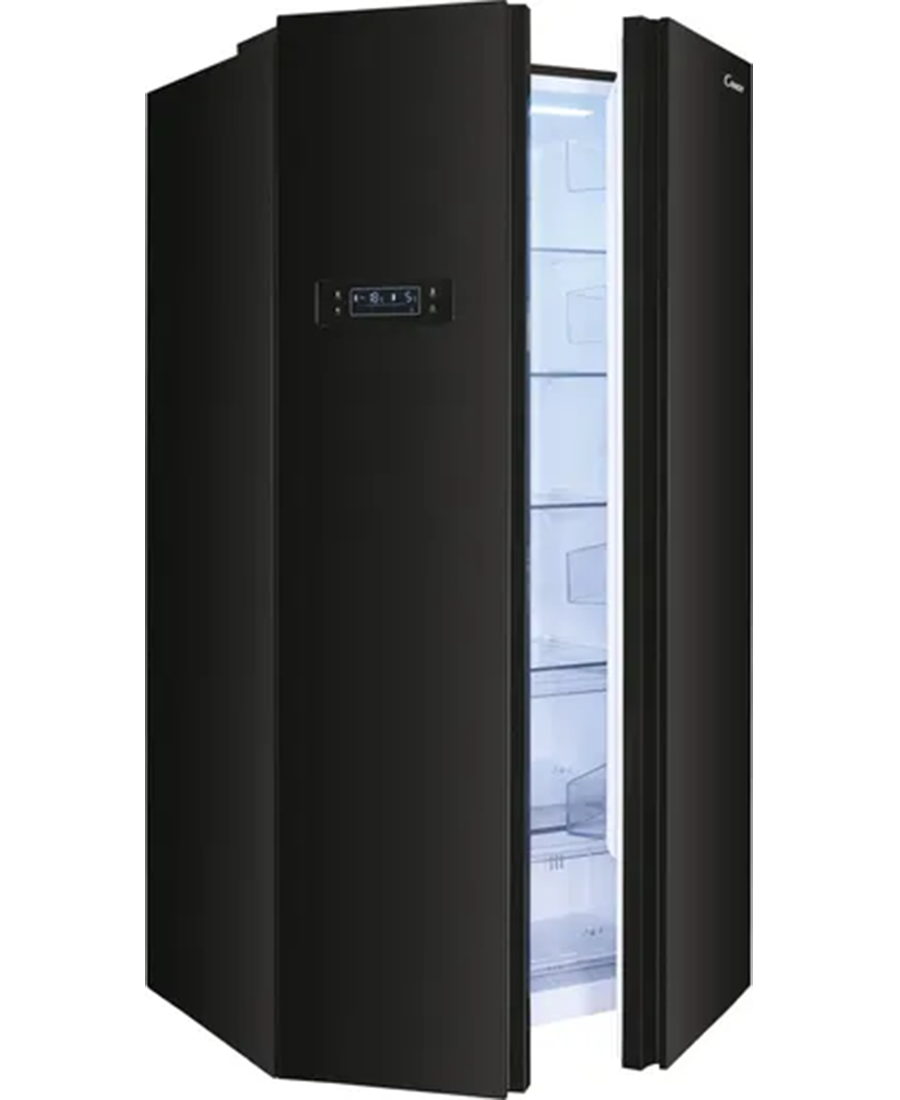 Candy Side by Side American Fridge Freezer | 177cm (H) - Black CHSBSV5172BKN Redmond Electric Gorey