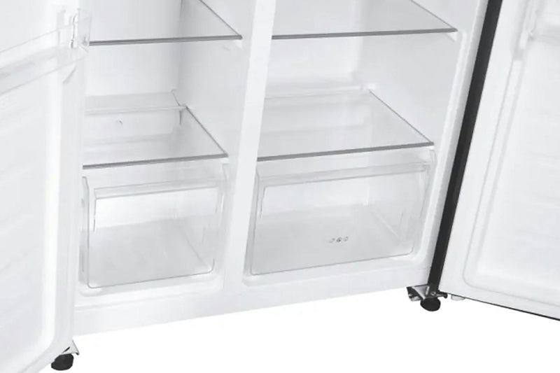 Candy Side by Side American Fridge Freezer | 177cm (H) | Black - CHSBSV5172EBKN Redmond Electric Gorey