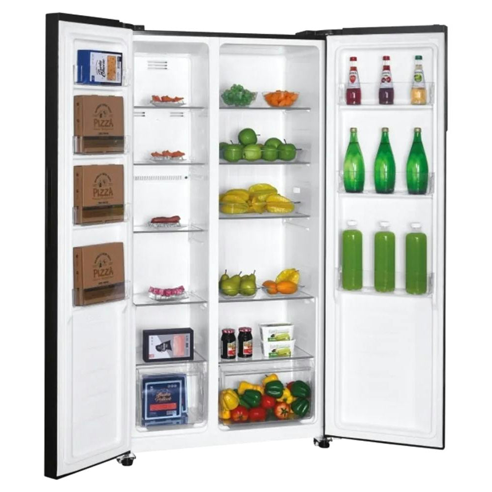 Candy Side by Side American Fridge Freezer | 177cm (H) | Black - CHSBSV5172EBKN Redmond Electric Gorey