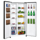 Candy Side by Side American Fridge Freezer | 177cm (H) | Black - CHSBSV5172EBKN Redmond Electric Gorey