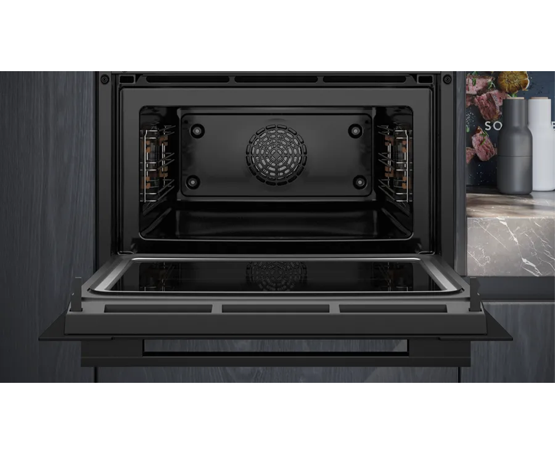 Siemens iQ700 Built In Combi Oven with Microwave | 45cm (H) CM724G1B1B Redmond Electric Gorey