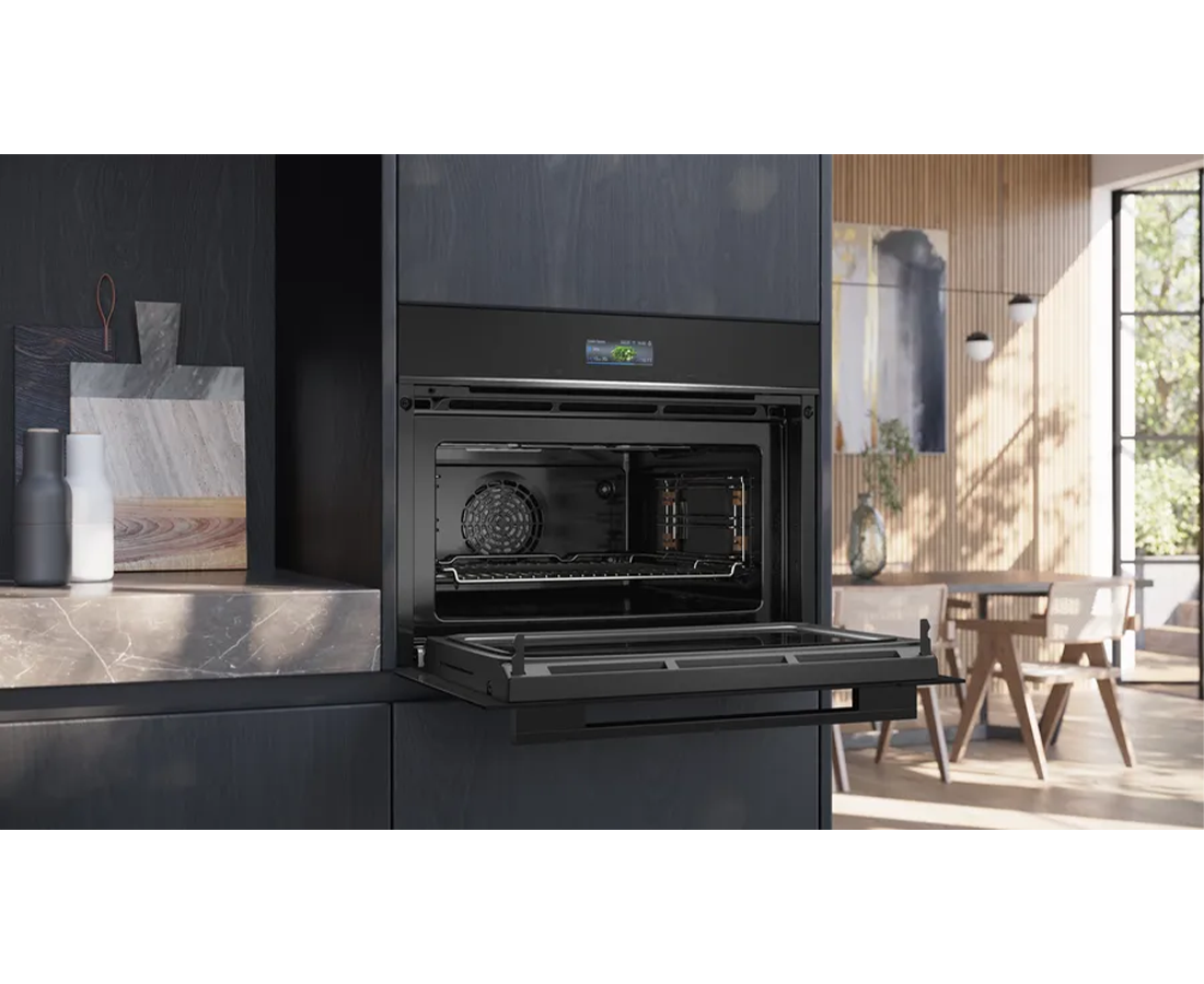 Siemens iQ700 Built In Combi Oven with Microwave | 45cm (H) CM724G1B1B Redmond Electric Gorey