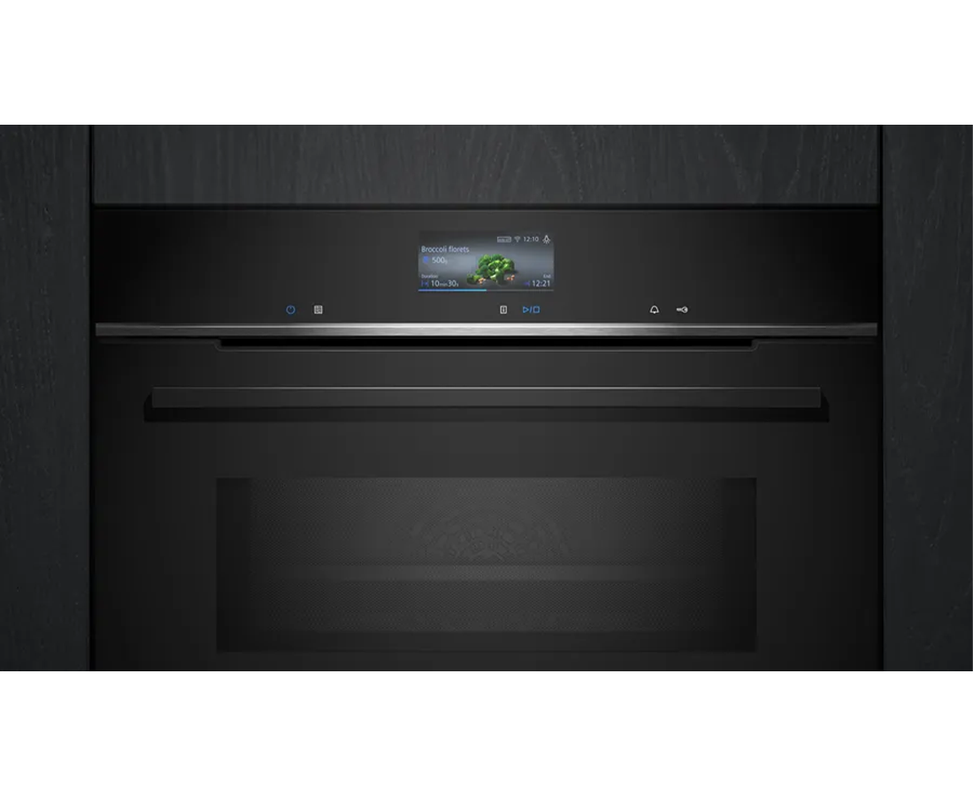 Siemens iQ700 Built In Combi Oven with Microwave | 45cm (H) CM776G1B1B Redmond Electric Gorey