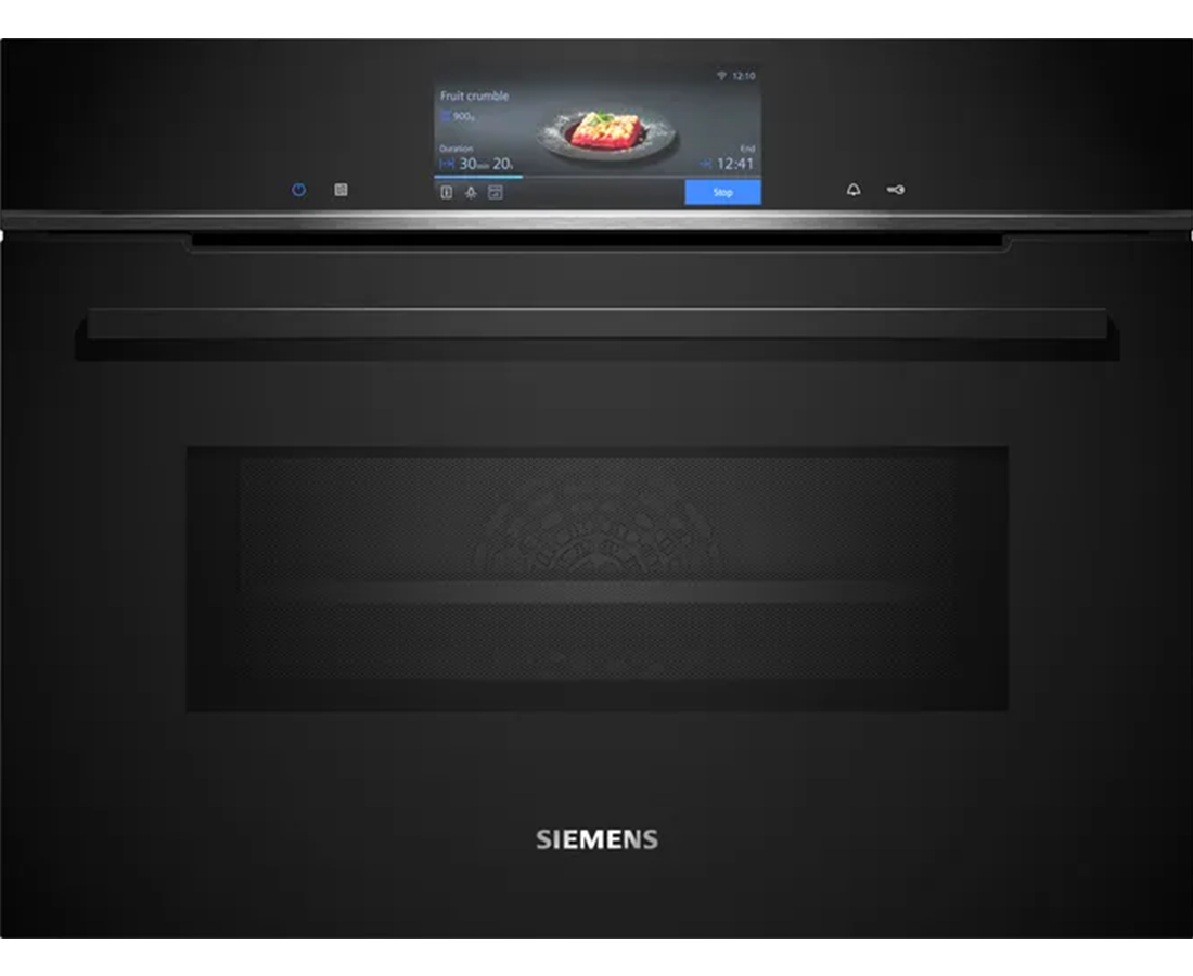 Siemens iQ700 Built In Combi Oven with Microwave | 45cm (H) CM778GNB1B Redmond Electric Gorey
