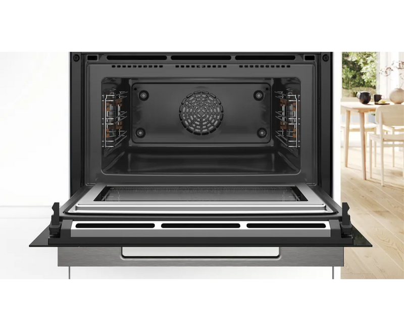 Bosch Series 8, built-in compact oven with microwave Black CMG7761B1B Redmond Electric Gorey
