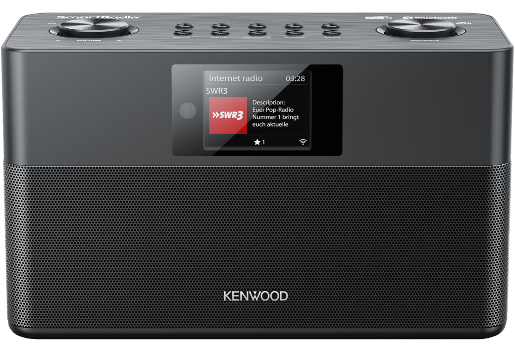 CR-ST100S Smart DAB+ Internet Radio Black