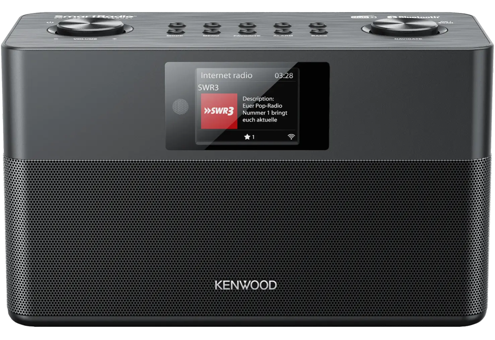 CR-ST100S Smart DAB+ Internet Radio Black