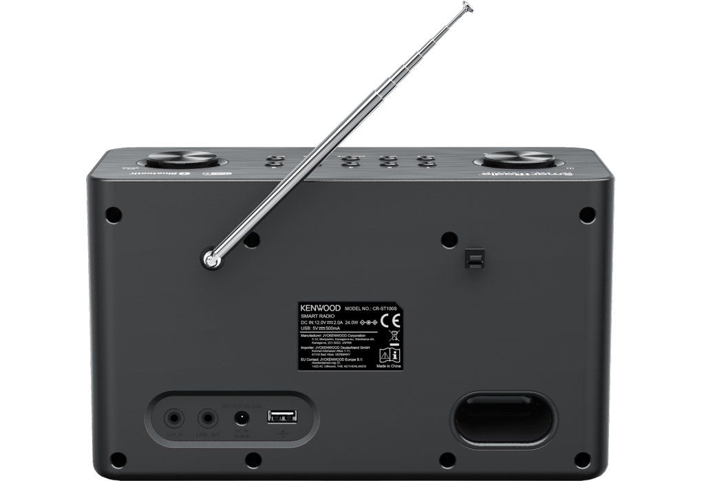 CR-ST100S Smart DAB+ Internet Radio Black