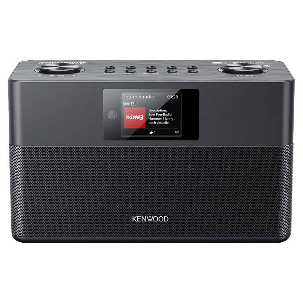 Kenwood CR-ST100S Smart DAB+ Internet Radio Black CRST100SB