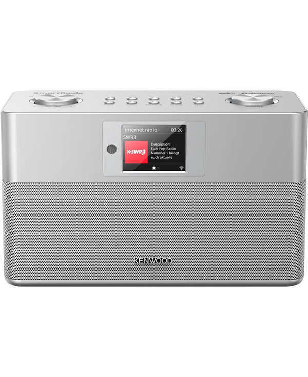 Kenwood FM-RDS / DAB+ Compact Smart Radio | Silver - CRST100SS Redmond Electric Gorey