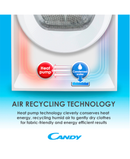 Candy 8kg Heat Pump Sensor Dryer CSEH8A2LE-80 Redmond Electric Gorey