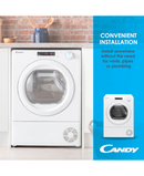 Candy 8kg Heat Pump Sensor Dryer CSEH8A2LE-80 Redmond Electric Gorey