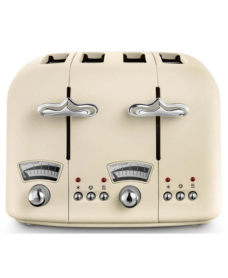 De'Longhi Argento Flora 4 Slice Toaster | Beige - CT04.BG Redmond Electric Gorey
