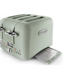 De'Longhi Argento Flora 4 Slice Toaster | Green - CT04.GR Redmond Electric Gorey