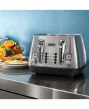 De'Longhi Distinta X 4 Slice Toaster | Metal - CTI4003.M Redmond Electric Gorey