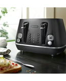 De'Longhi Distinta X 4 Slice Toaster | Black - CTIN4003.BK Redmond Electric Gorey