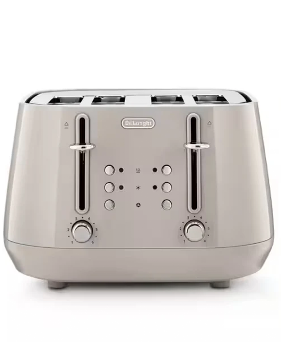 De'Longhi Eclettica 4 Slice Toaster | Beige - CTY4003.BG Redmond Electric Gorey