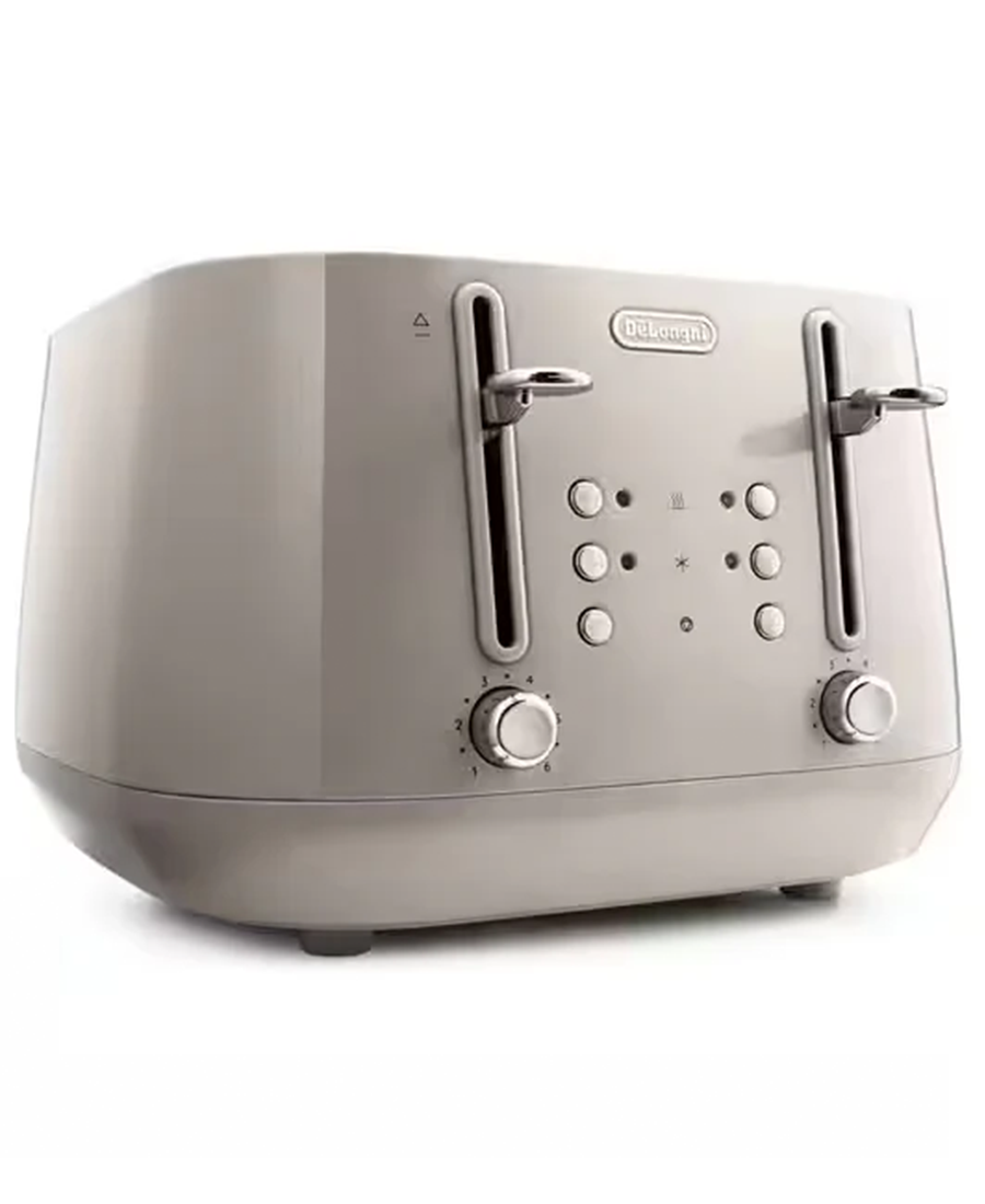 De'Longhi Eclettica 4 Slice Toaster | Beige - CTY4003.BG Redmond Electric Gorey