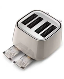 De'Longhi Eclettica 4 Slice Toaster | Beige - CTY4003.BG Redmond Electric Gorey