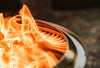Bonfire Cast Iron Grill & Hub Cooking Bundle