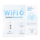 Deco X10 AX1500 Whole Home Mesh Wi-Fi 6 System 2 Pack