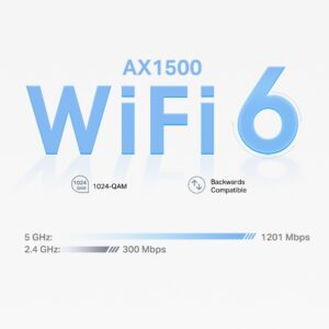 Deco X1500 AX1500 Whole Home Mesh Wi-Fi 6 System 3-Pack