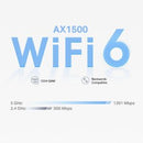 Deco X1500 AX1500 Whole Home Mesh Wi-Fi 6 System 3-Pack