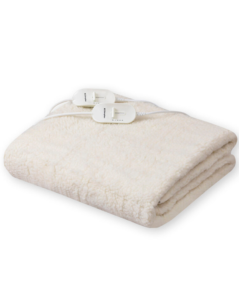 Dimplex Dimplex Double Washable Fleece Heated Dual Control Under Blanket DFB2003