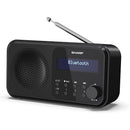 Sharp Tokyo DAB/FM Bluetooth radio in Midnight Black, model DR-P420BK