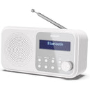 Sharp Tokyo DAB/FM Bluetooth radio in White, model DR-P420WH