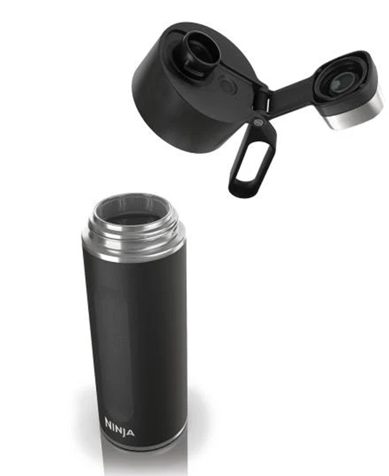 Ninja Thirsti Insulated Travel Bottle - 700ml | Black DW2401EUUKBK Redmond Electric Gorey