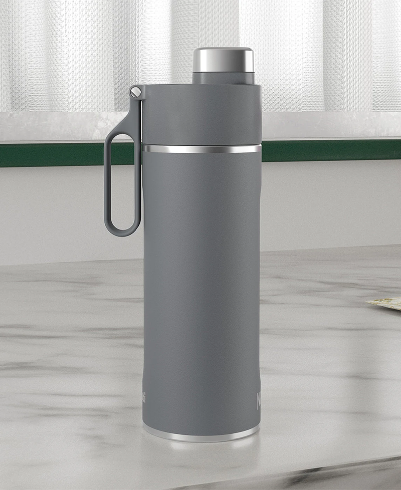 Ninja Thirsti Insulated Travel Bottle - 700ml | Grey DW1801EUUKGY Redmond Electric Gorey