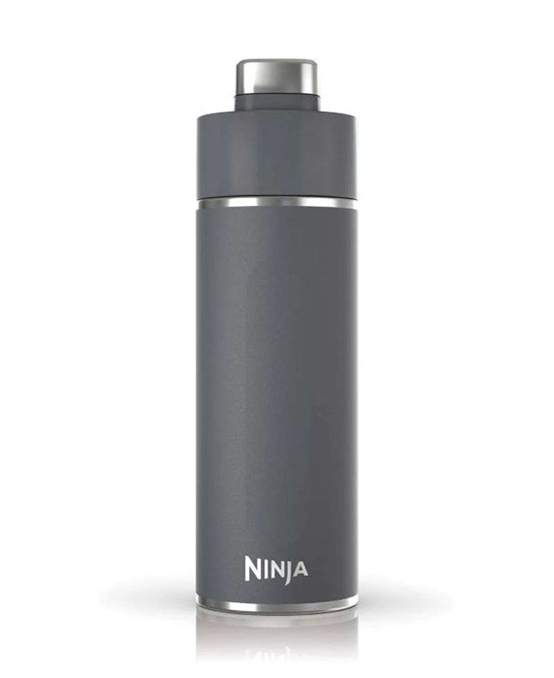 Ninja Thirsti Insulated Travel Bottle - 530ml | Grey DW1801EUUKGY Redmond Electric Gorey