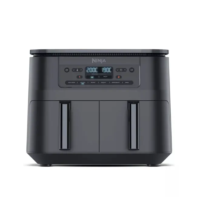 Ninja 6-in-1 Dual Zone Air Fryer 7.6L | Gun Metal Grey - DZ300UK Redmond Electric Gorey