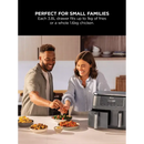 Ninja 6-in-1 Dual Zone Air Fryer 7.6L | Gun Metal Grey - DZ300UK Redmond Electric Gorey