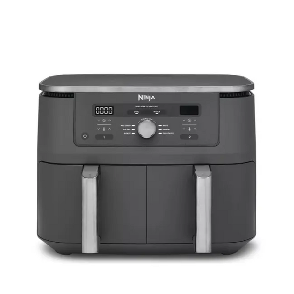 Ninja 6-in-1 Dual Zone Air Fryer 79.5L | Gun Metal Grey - DZ400UK Redmond Electric Gorey