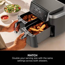 DualZone 7.6L 2-Drawer Air Fryer – DZ801UK